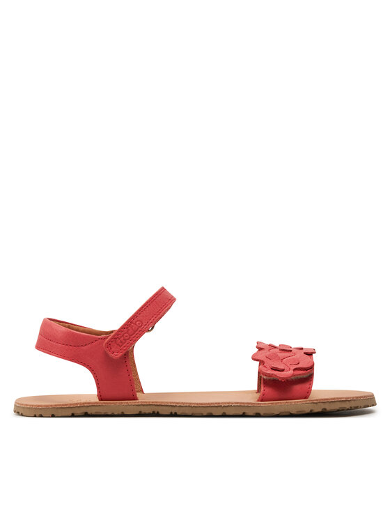 Froddo Sandały Barefoot Flexy Flowers G3150265 D Czerwony