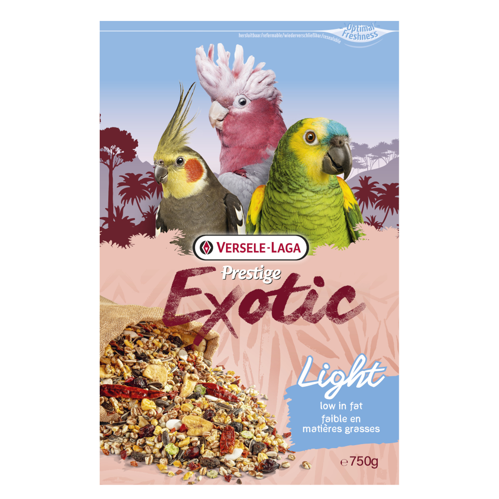 Versele-Laga Prestige Parrots Exotic Light, karma dla papug - 750 g miniaturka