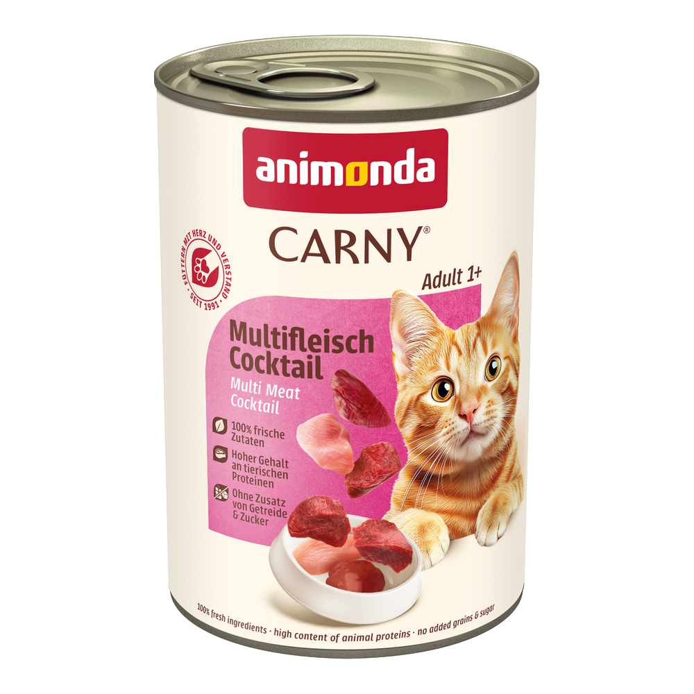 Megapakiet animonda Carny Adult, 24 x 400 g - Koktajl mięsny