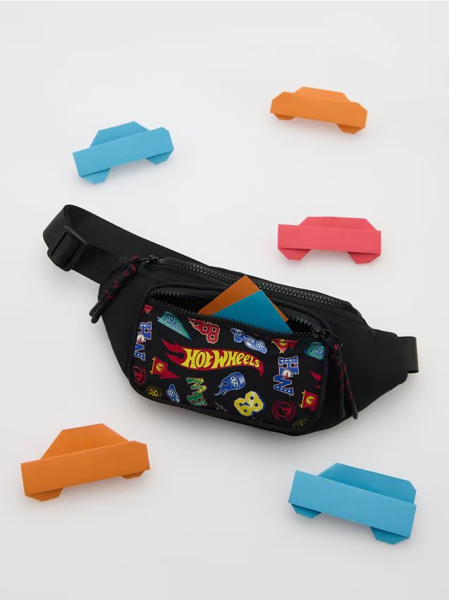 Reserved - Saszetka Hot Wheels - czarny