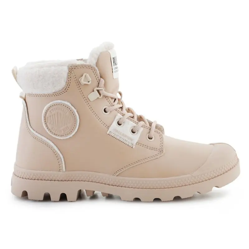 Buty Palladium Pampa Hi Snow Warm 94380-235-M beżowe beżowy