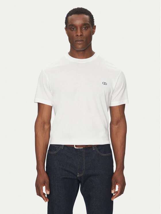 Liu Jo T-Shirt QA5174 J4805 Biały Regular Fit