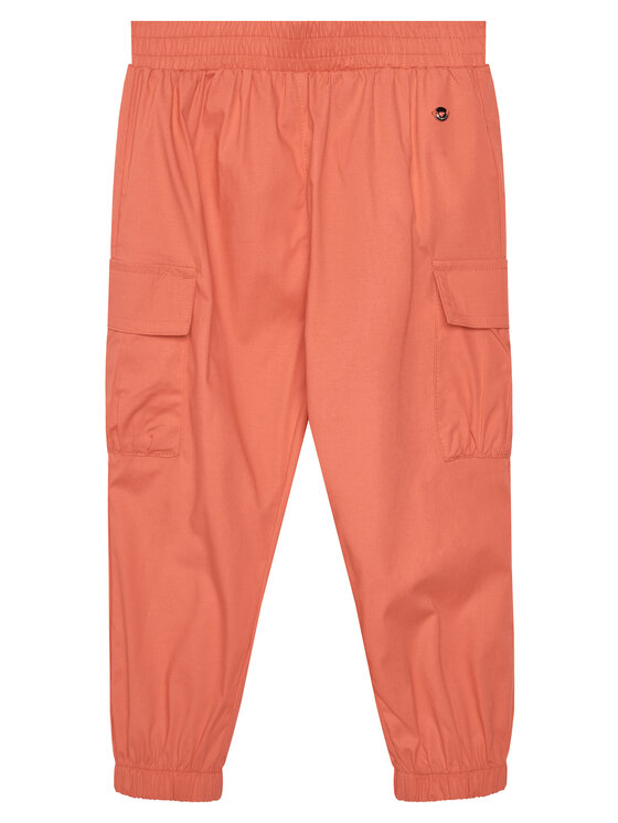 Original Marines Joggery DFP3112CF Pomarańczowy Regular Fit