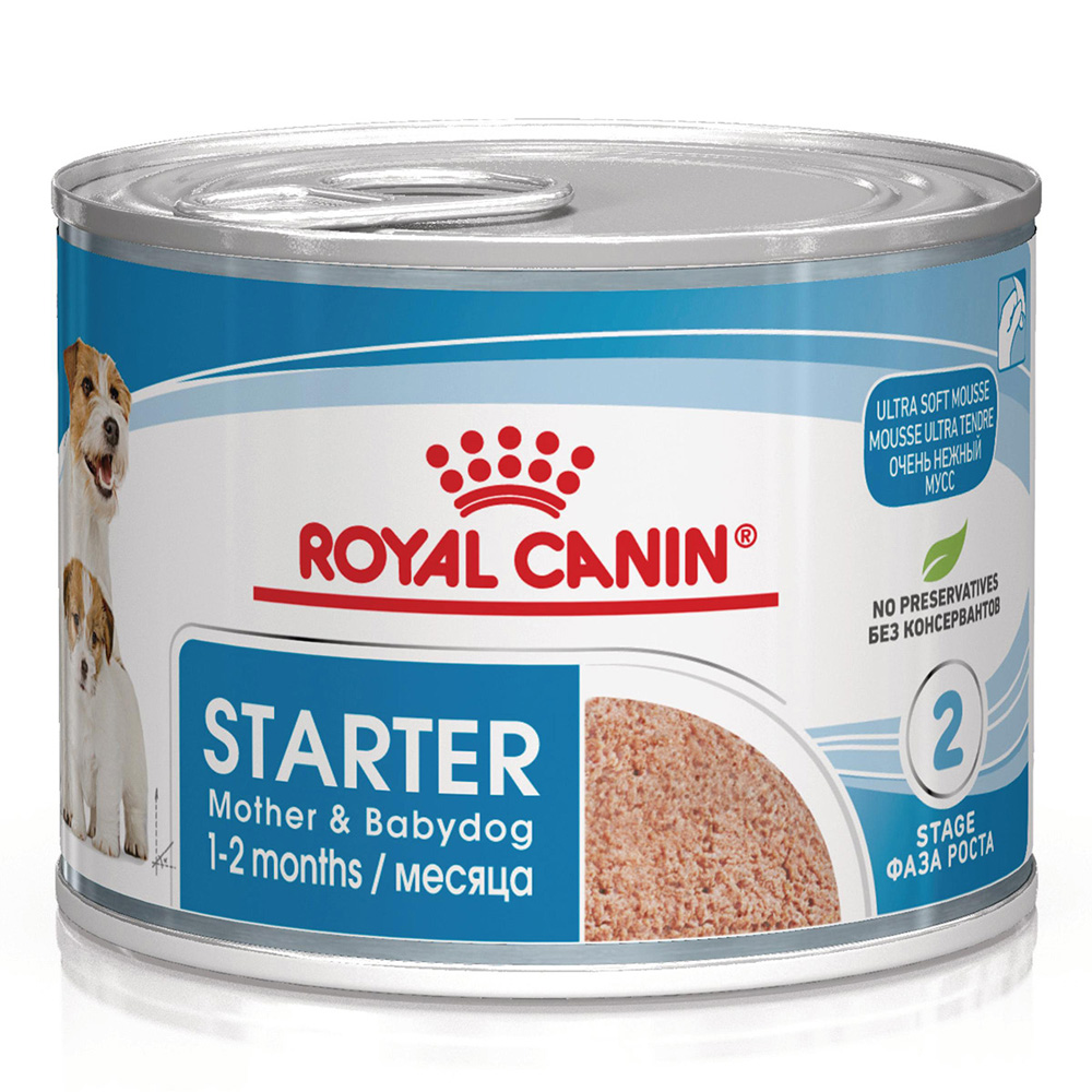 Royal Canin Starter Mother & Babydog Ultra Soft Mousse - 12 x 195 g