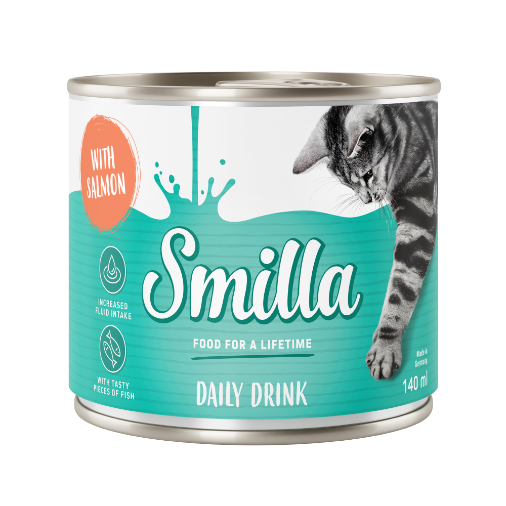 Smilla napój dla kota, łosoś - Łosoś - 6 x 140 ml