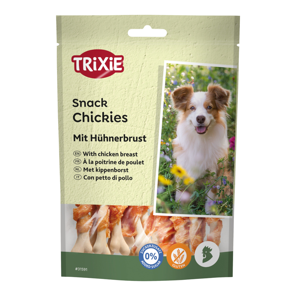 Trixie Chickies przekąska niskotłuszczowa z wapniem - 2 x 100 g