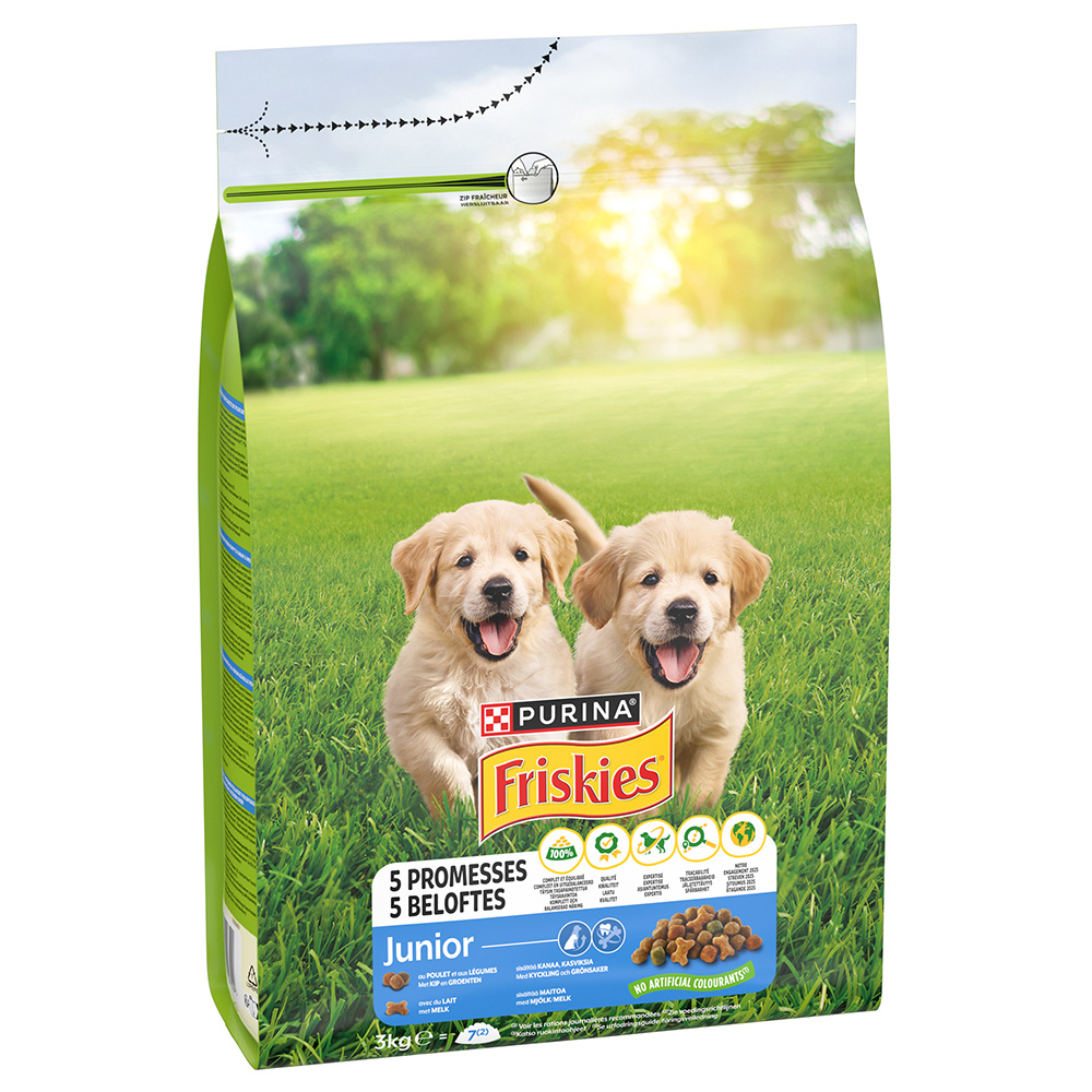 Purina Friskies Junior, Kurczak i warzywa - 3 kg