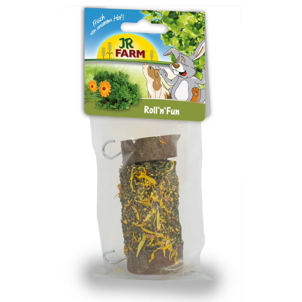 JR Farm Roll 'n' Fun, kolba do chrupania  - 1 szt. (120 g) miniaturka