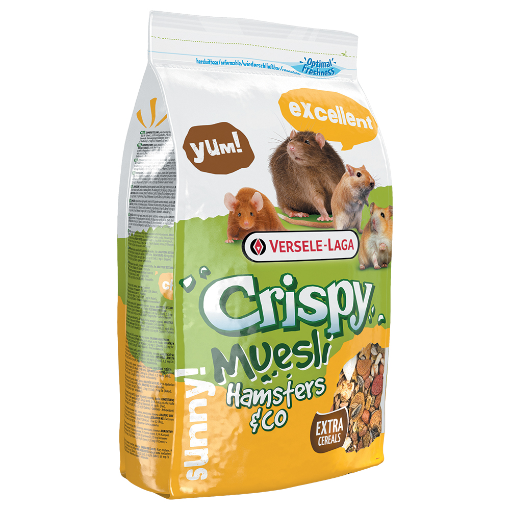 Versele-Laga Crispy Muesli Hamster & Co, pokarm dla chomików - 2,75 kg miniaturka
