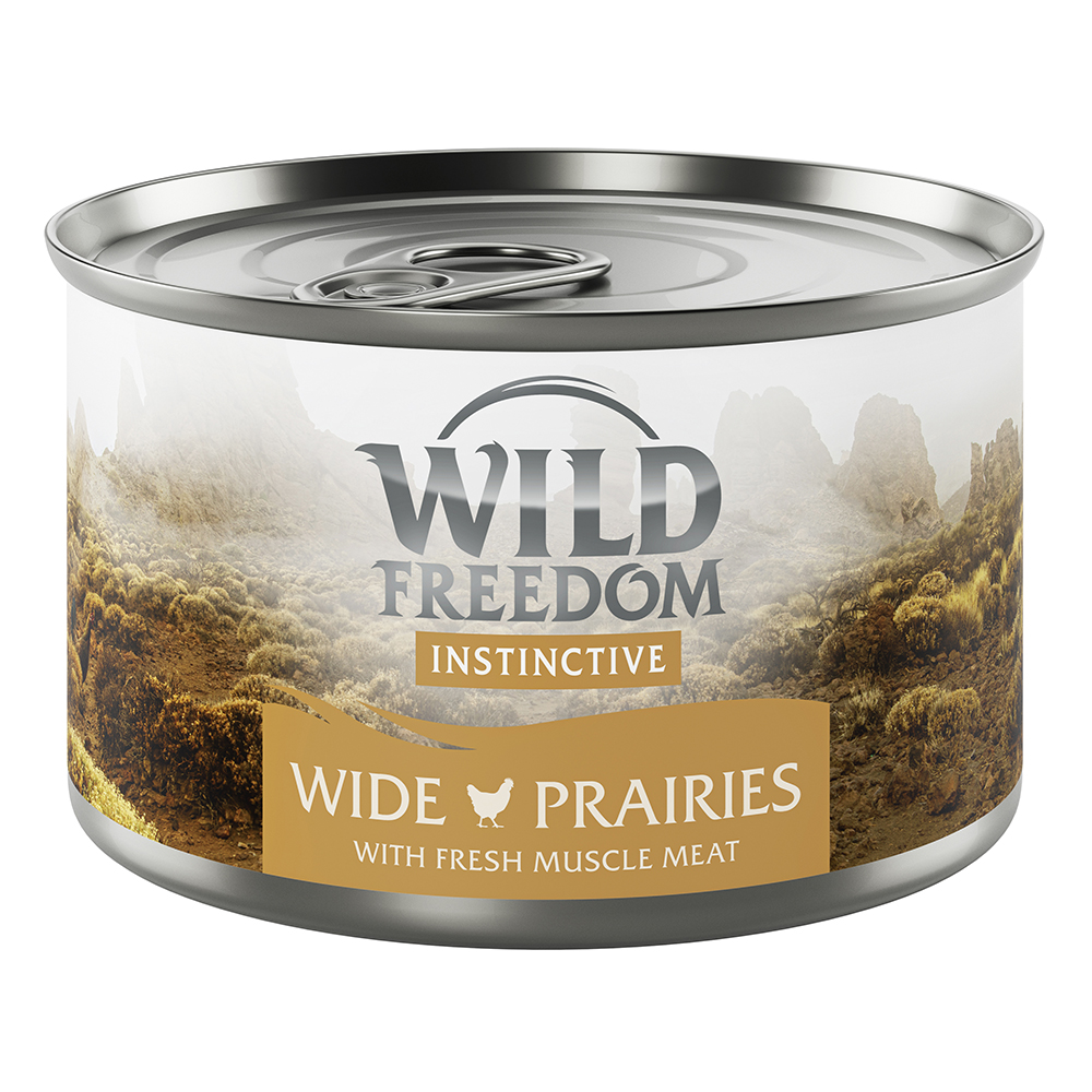 Wild Freedom Instinctive, karma uzupełniająca 6 x 140 g - Wide Praries - Kurczak