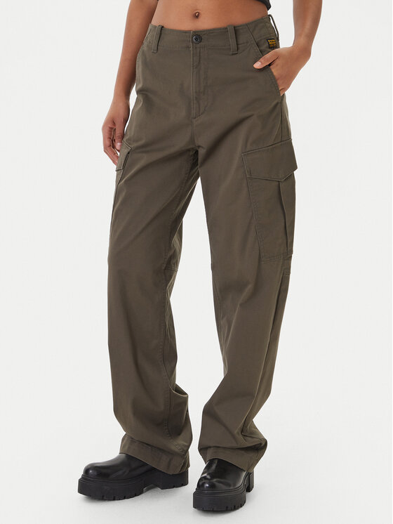 G-Star Raw Spodnie cargo D29512-5126 Khaki Loose Fit