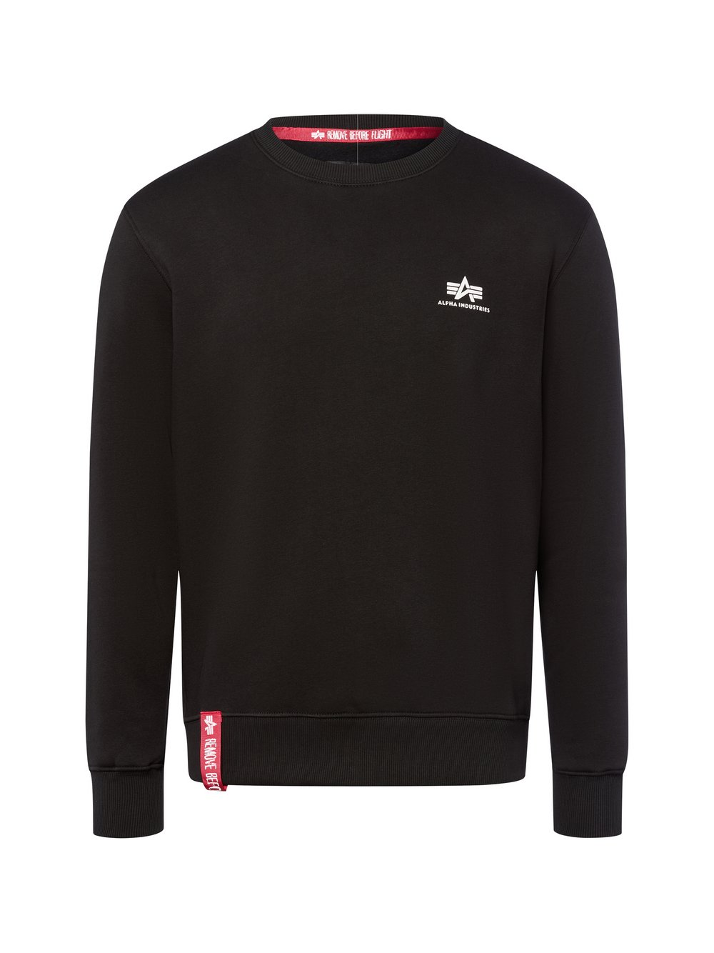 Alpha Industries Męska bluza nierozpinana Mężczyźni Bawełna czarny, M