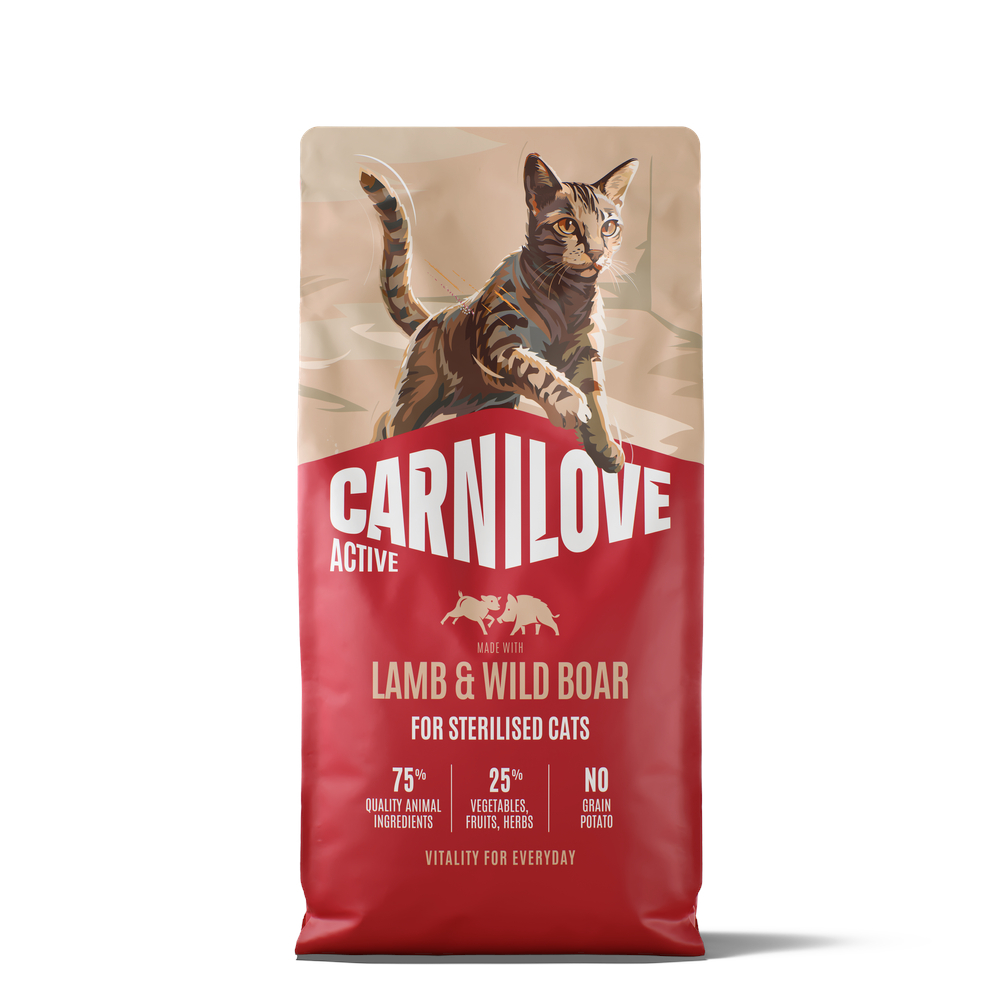 Carnilove Active Adult Sterilised, jagnięcina i dzik - 6 kg
