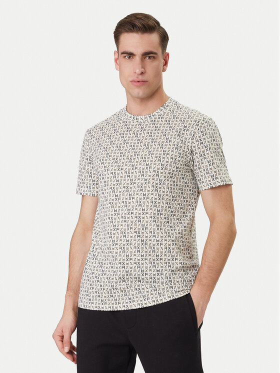 Armani Exchange T-Shirt XM002778 AF10356 F1166 Kolorowy Regular Fit