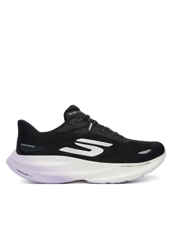 Skechers Buty do biegania Aero Spark 172200/BKPR Czarny