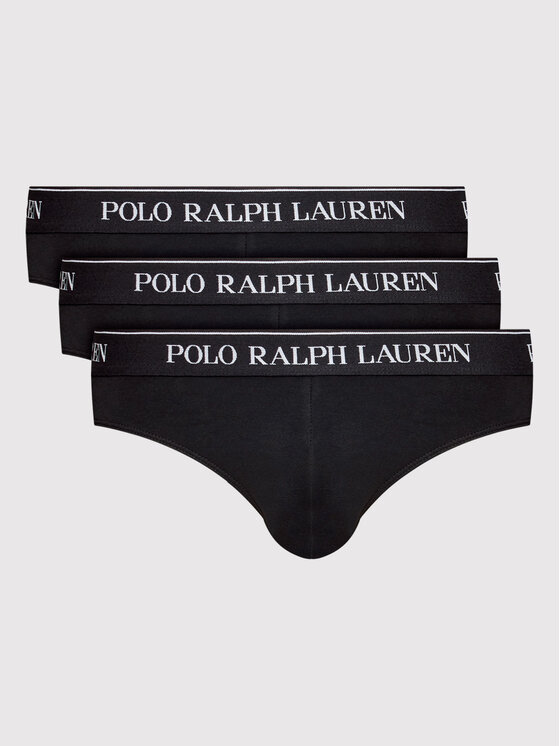 Polo Ralph Lauren Komplet slipów 714835884002 Czarny