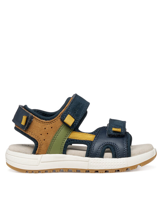 Geox Sandały J Sandal Alben Boy J35AVA 01522 CF42Q S Granatowy