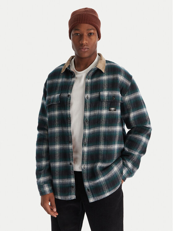 Quiksilver Kurtka przejściowa Mecury Desert EQYWT04643 Zielony Regular Fit