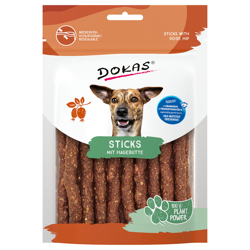 Dokas pałeczki z owocem dzikiej róży - 105 g miniaturka