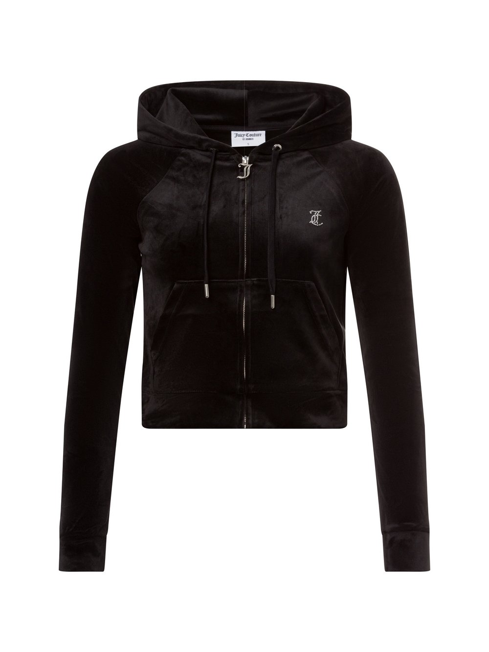 Juicy by Juicy Couture Damska kurtka z kapturem - Madison Kobiety czarny, XS