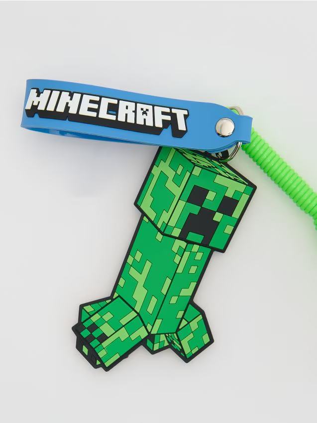 Reserved - Brelok Minecraft - zielony