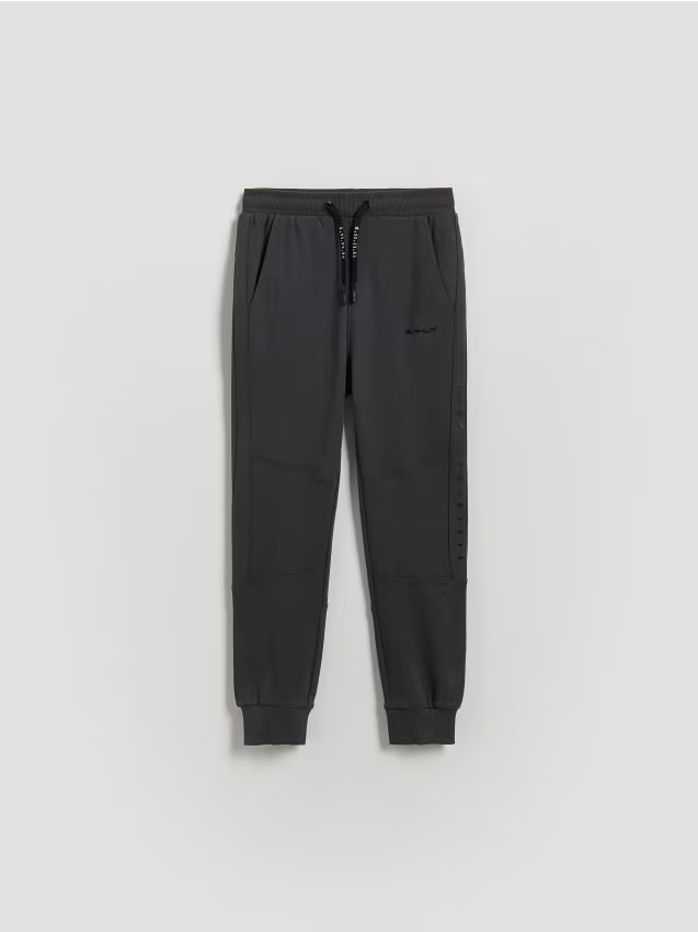 Reserved - Sportowe spodnie slim fit - ciemnoszary