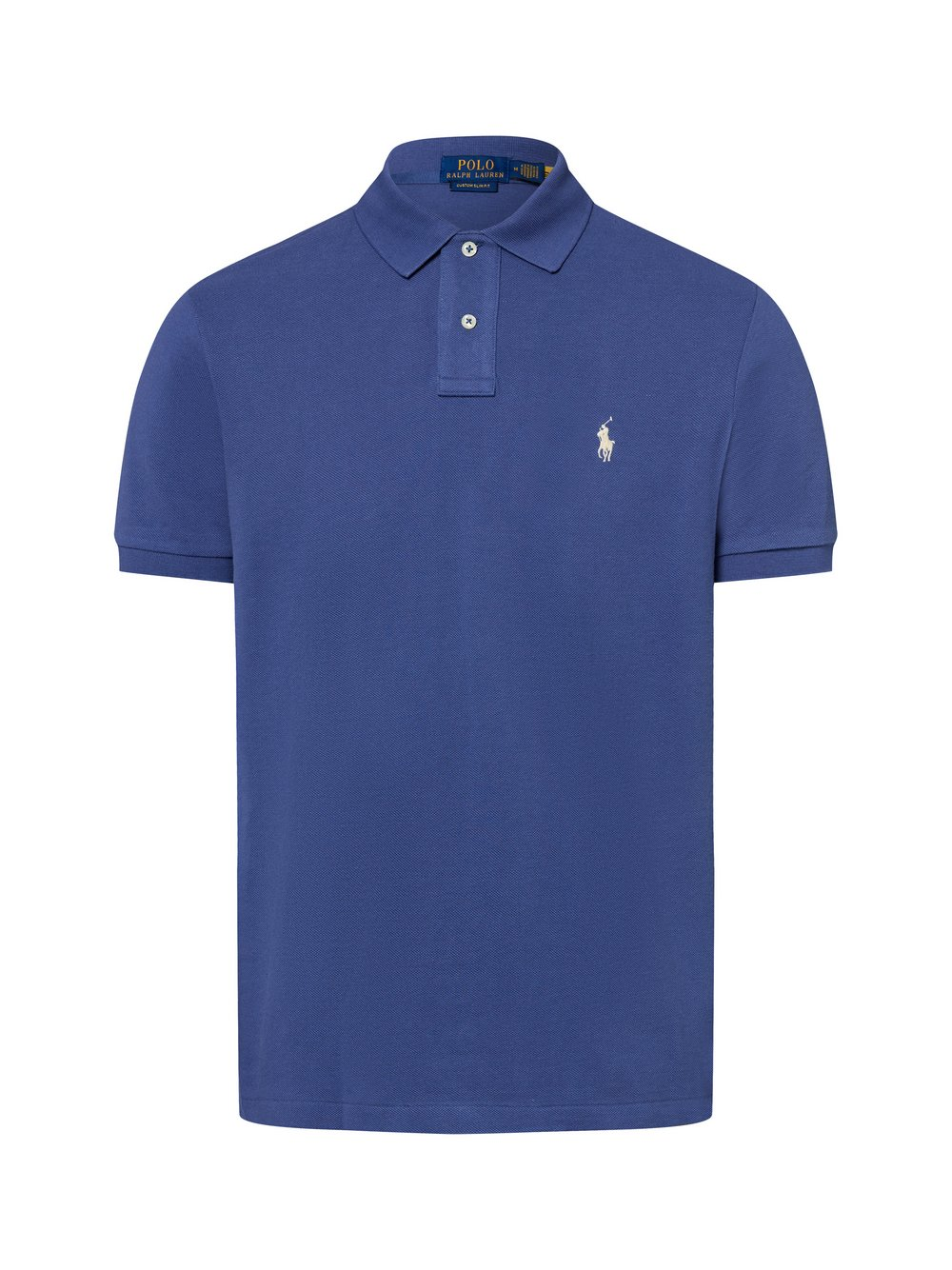 Polo Ralph Lauren Męska koszulka polo Mężczyźni Bawełna niebieski, S