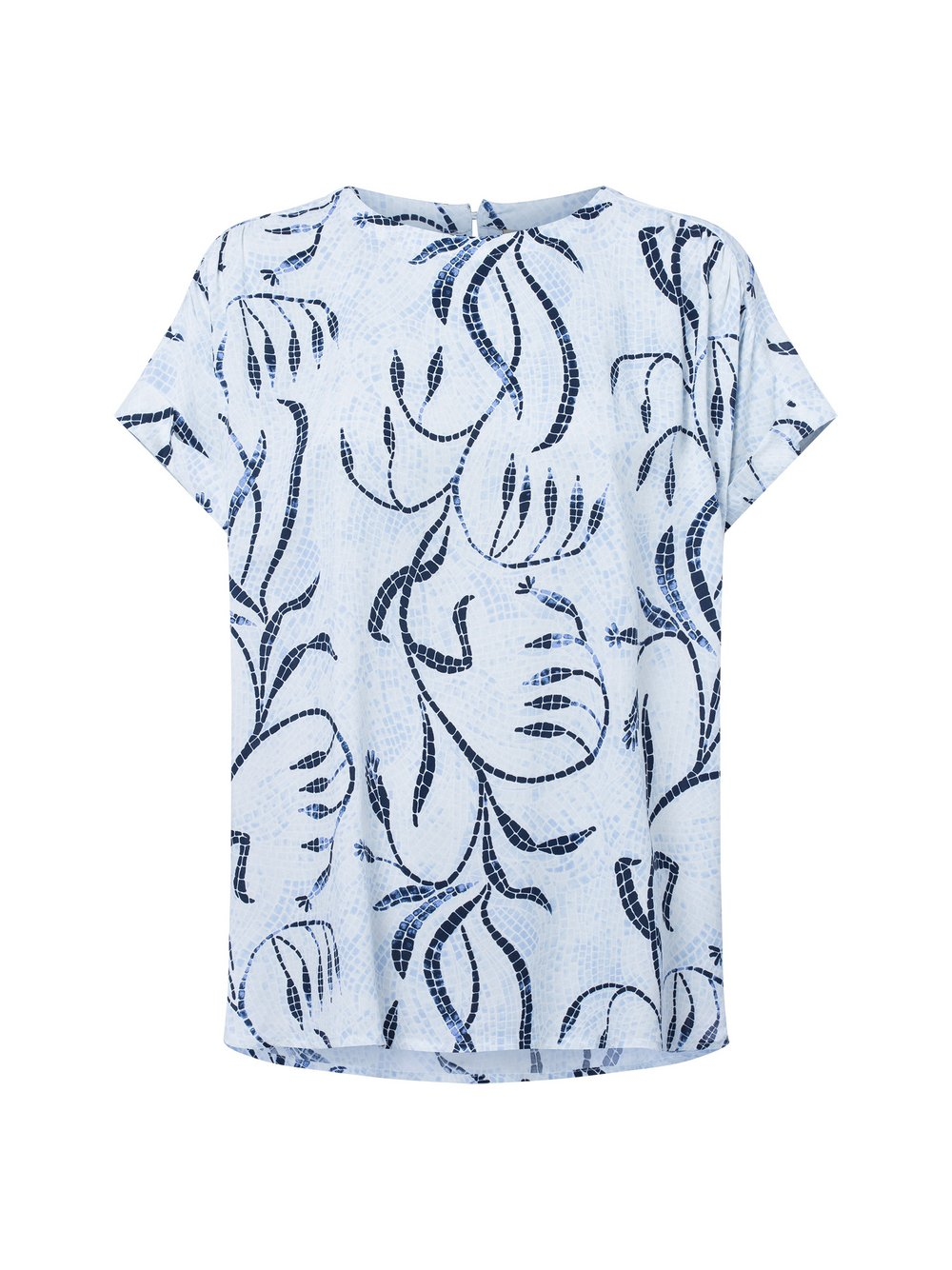 soyaconcept® Bluzka damska - Sabira Kobiety wiskoza niebieski, XS
