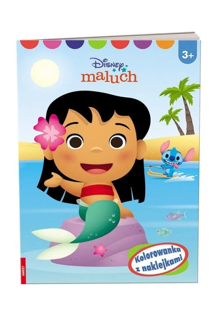 Disney Maluch. Kolorowanka z naklejkami