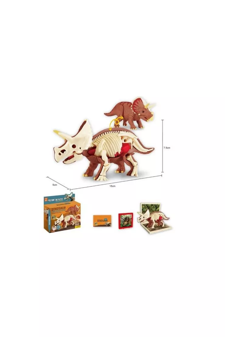 Dinozaur ze szkieletem do składania