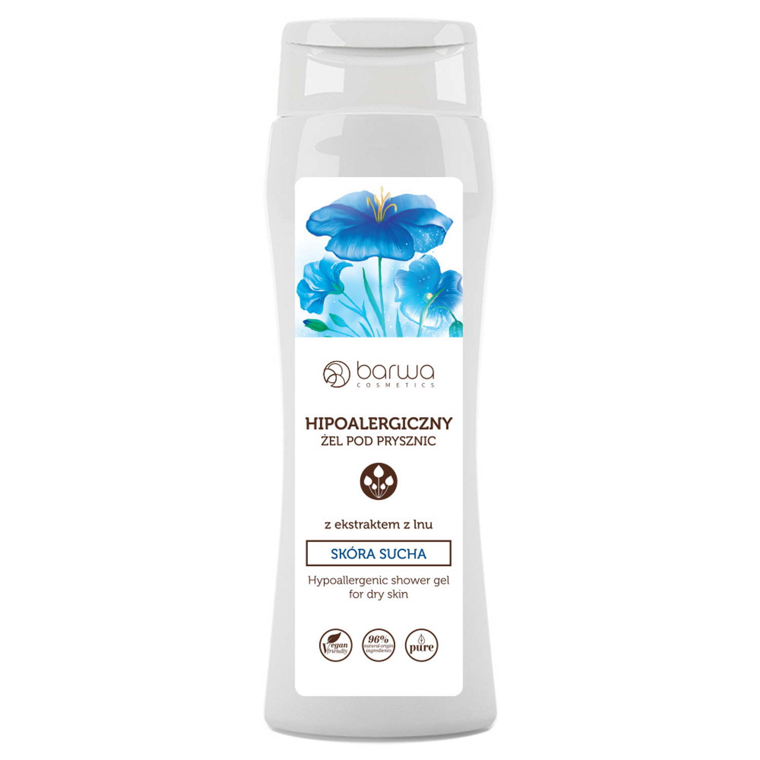 Barwa hipoalergiczny żel pod prysznic do skóry suchej 400ml
