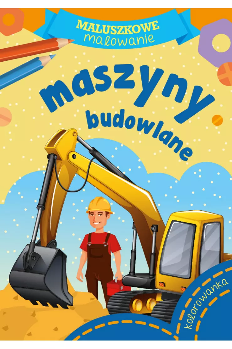 Maluszkowe malowanie. Maszyny budowlane miniaturka