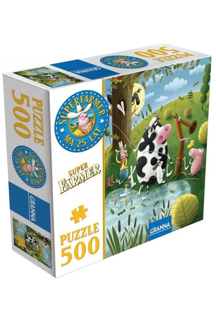 Puzzle 500 el. Superfarmer
