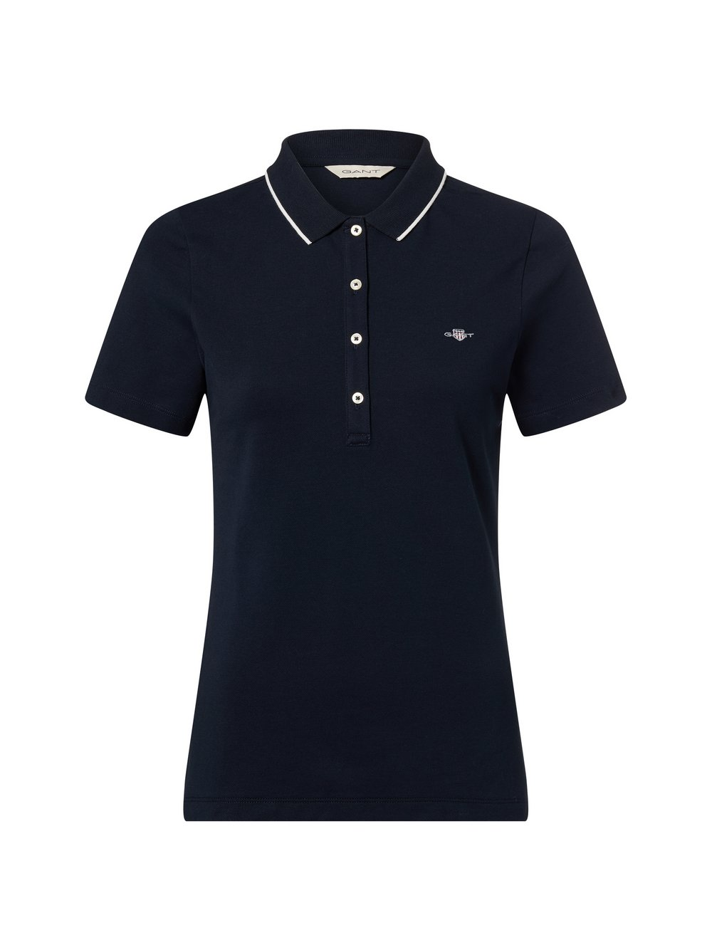Gant Damska koszulka polo Kobiety Bawełna niebieski, S