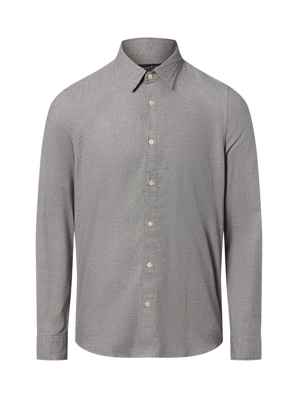 Marc O'Polo Koszula męska Mężczyźni Regular Fit Bawełna szary, XL