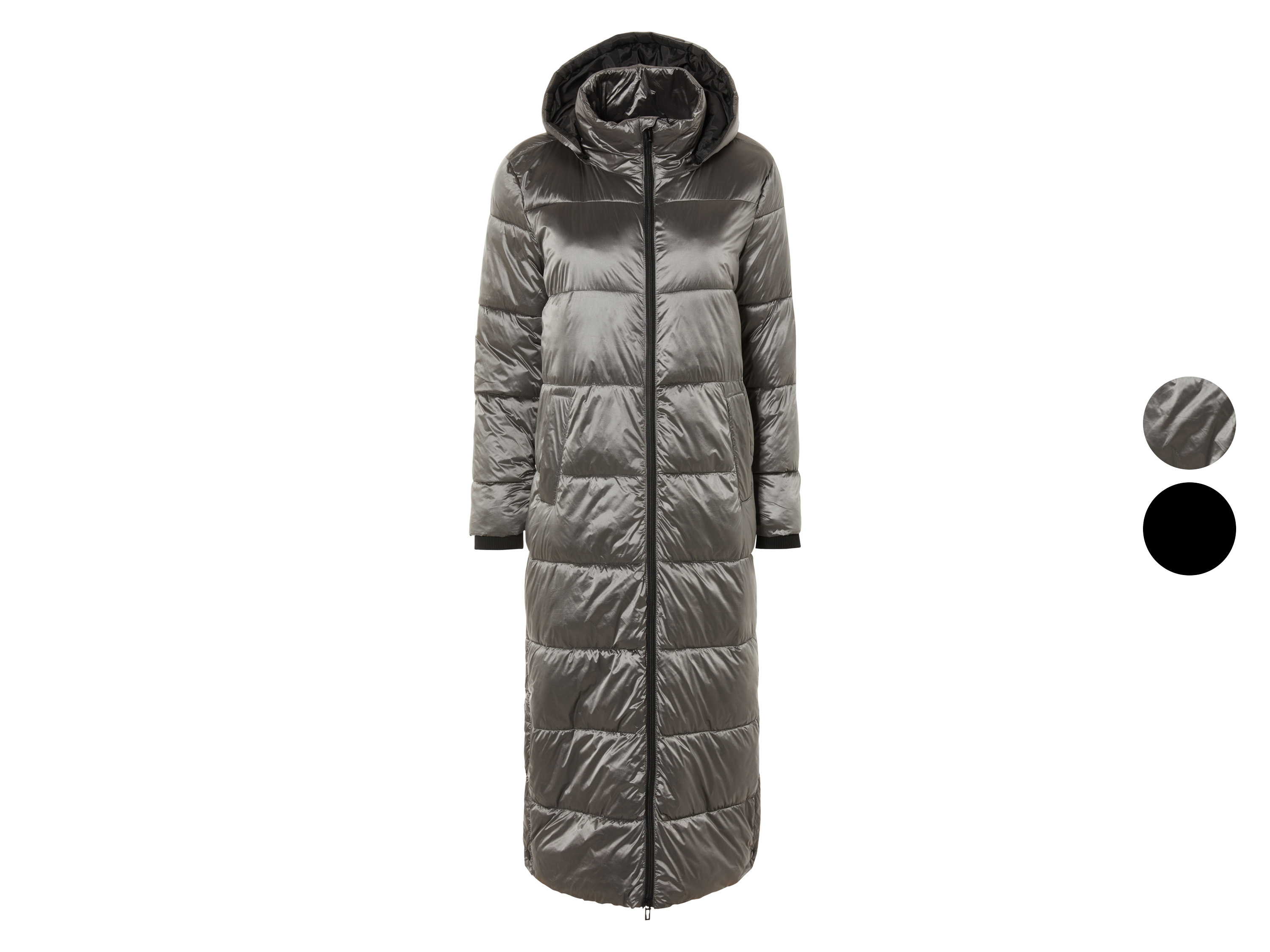 esmara® Pikowany płaszcz damski maxi miniaturka