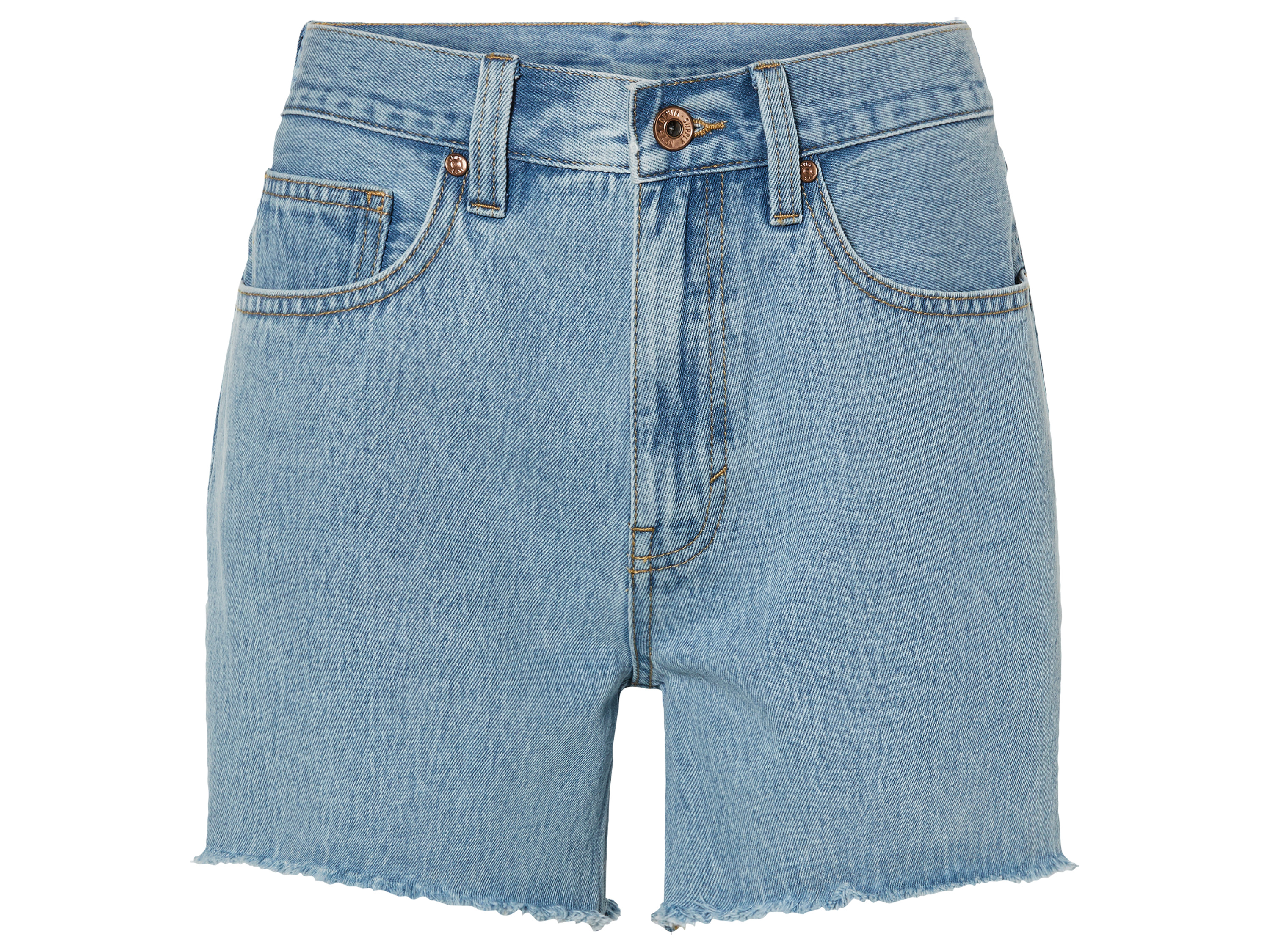 esmara® Szorty jeansowe damskie (Niebieski, 44) miniaturka