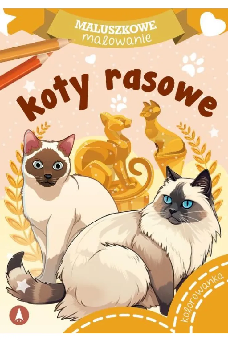 Koty rasowe. Maluszkowe malowanie miniaturka