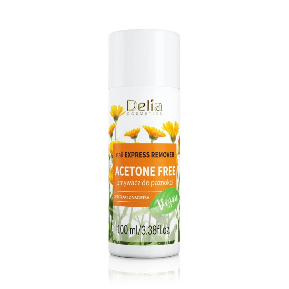 Delia Cosmetics zmywacz do paznokci bezacetonowy 100 ml