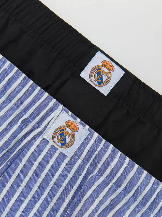 Reserved - 2 pack bokserek Real Madrid - niebieski