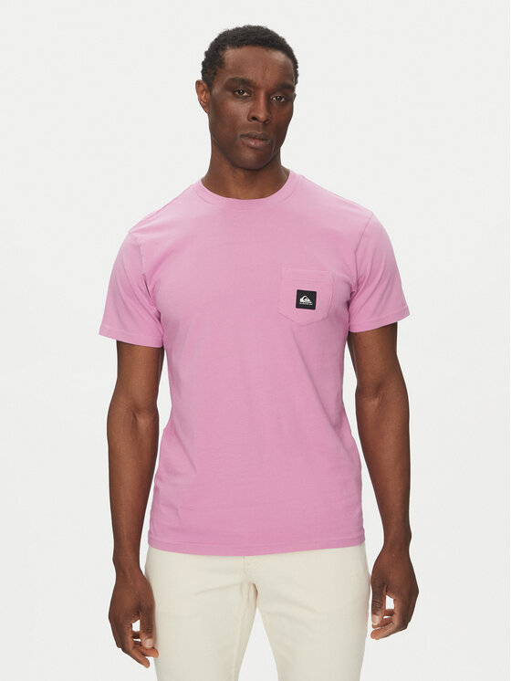 Quiksilver T-Shirt EQYZT08035 Fioletowy