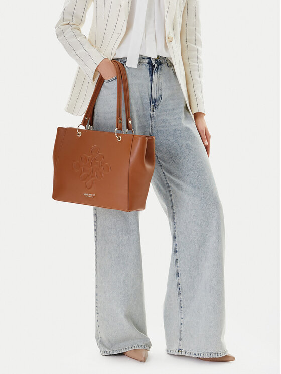 Nine West Torebka CEO-GIANNA-H242051 Brązowy
