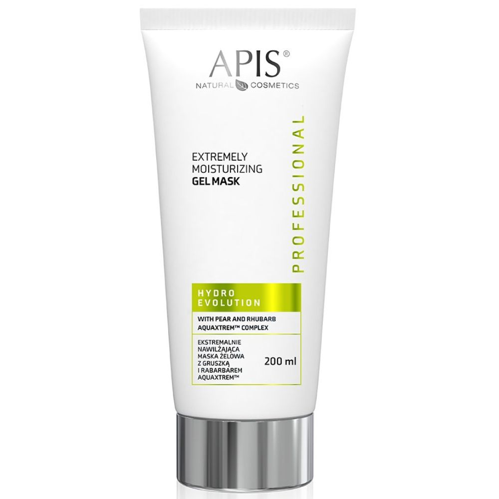 Apis Hydro Evolution Ekstremalnie nawilżająca maska żelowa z gruszką i rabarbarem AQUAXTREM TM 200 ml