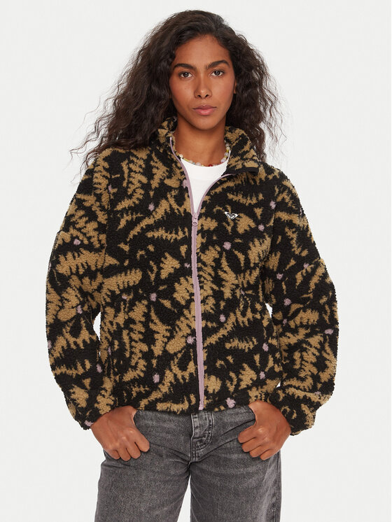 Roxy Polar Boundless Spirit ERJPF03220 Czarny Regular Fit miniaturka