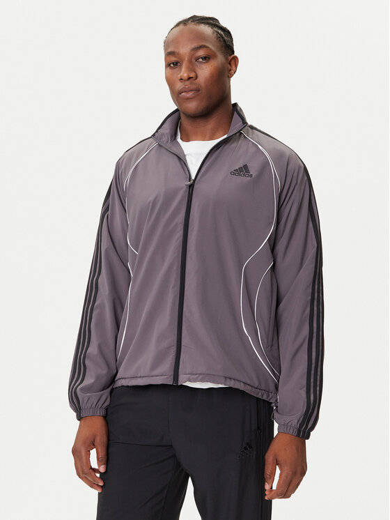 adidas Bluza Teamgeist adicolor JW5865 Szary Loose Fit