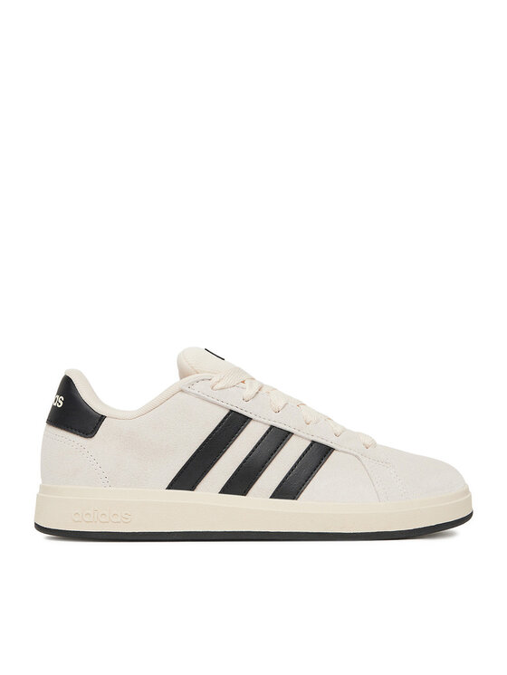 adidas Sneakersy GRAND COURT 00s K JR5569 Kremowy