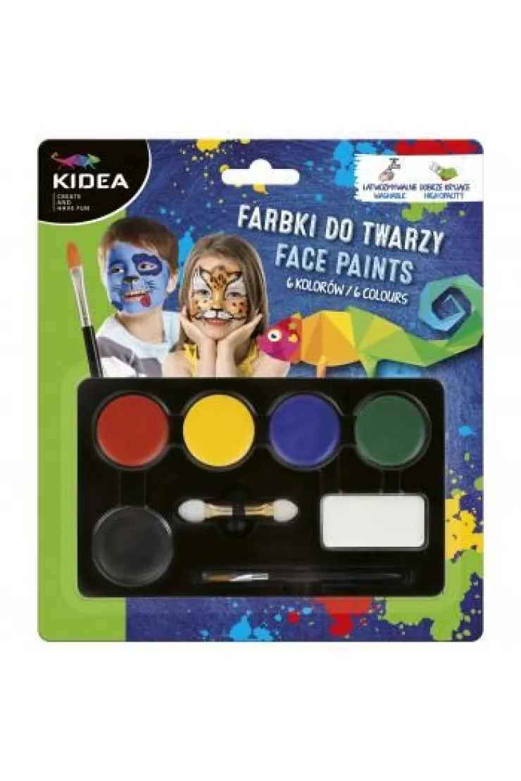 Farby do malowania twarzy