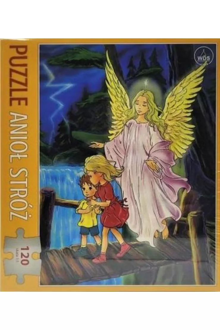 Puzzle 120 el. Anioł Stróż