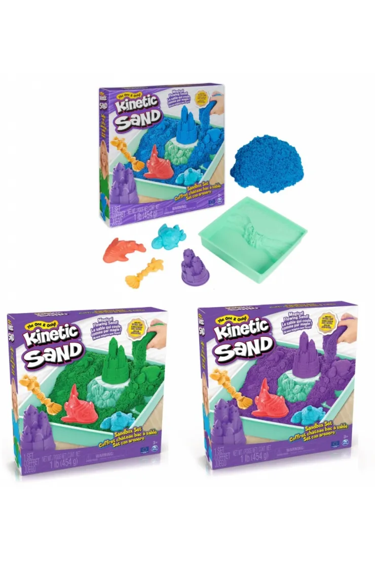 Kinetic Sand - zestaw piaskownica