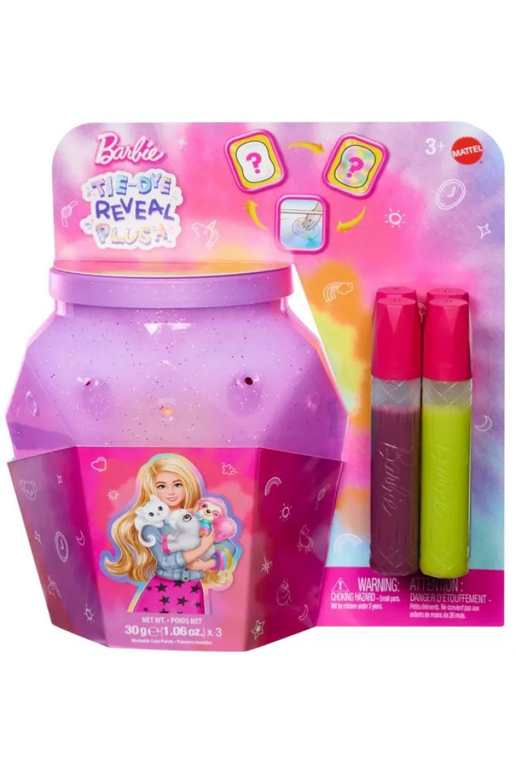 Barbie Tie-Dye. Pluszak do malowania Unicorn HWD30